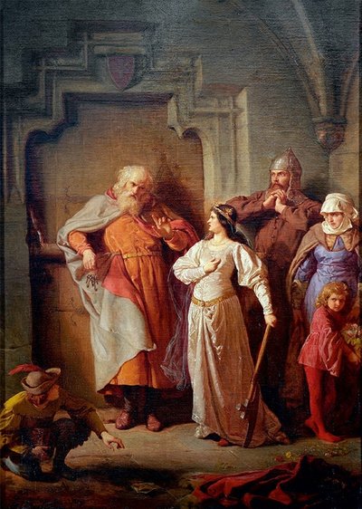Regina Jadwiga e Dymitr di Goraj da Wojciech Gerson
